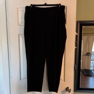 Elegant Black Women's Ankle Pants